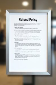 refund policy